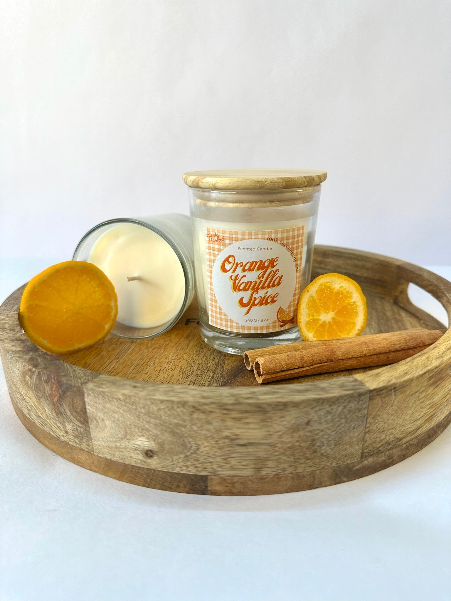 Orange Vanilla Spice | Scented Candle