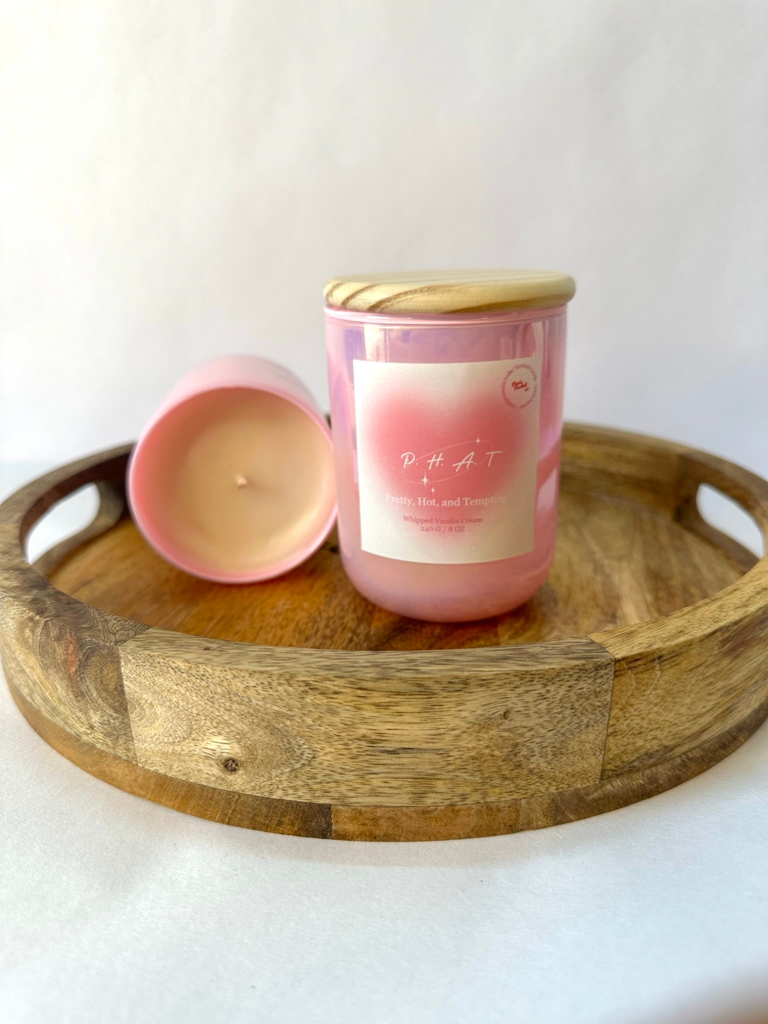 P.H.A.T - Pretty, Hot, and Tempting | Whipped Vanilla Cream Scented Candle